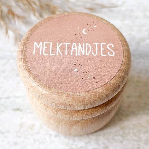 Förvaringslåda för mjölktänder | Rosa för wholesale av Fien & Feau