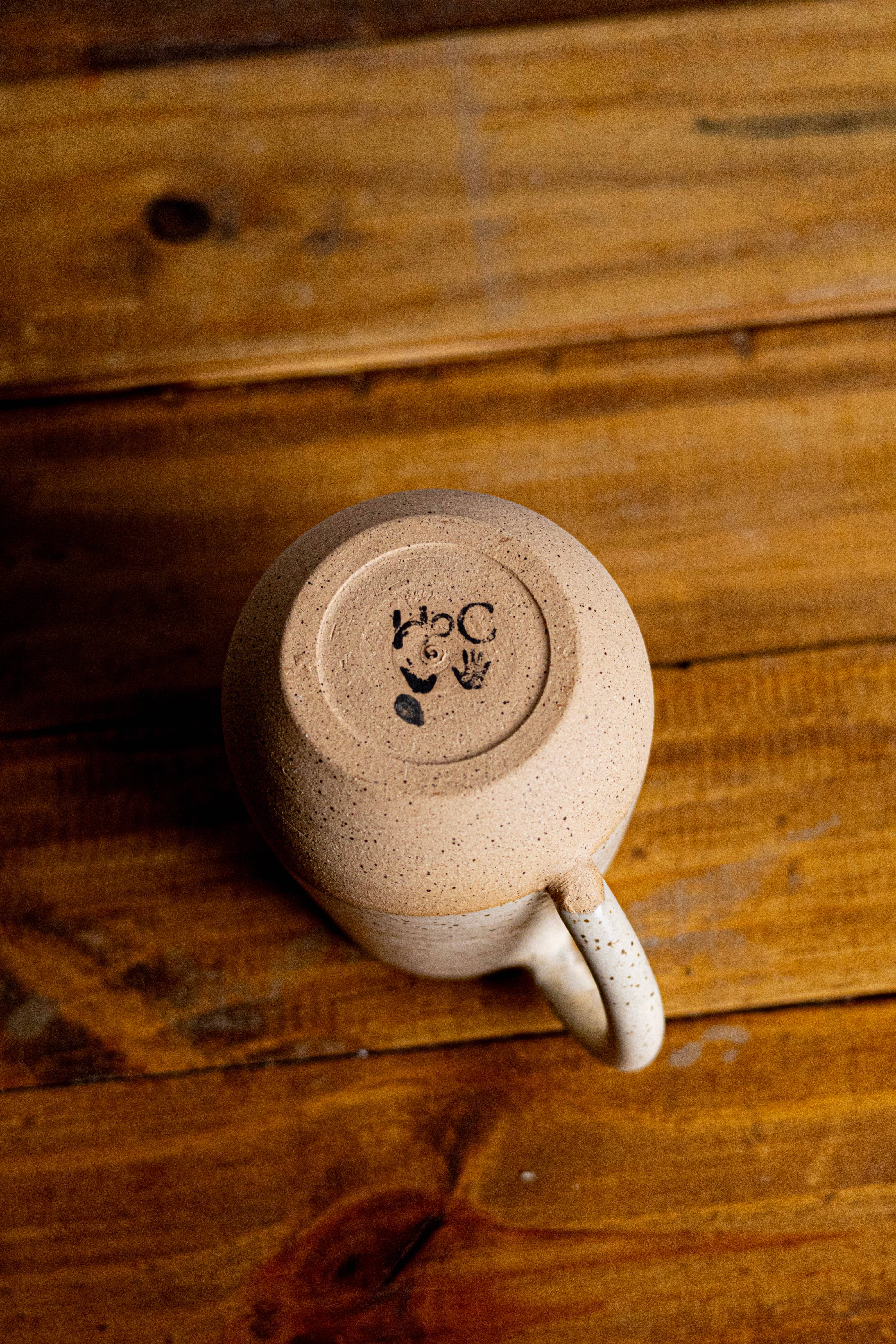 Hands On Ceramics - Wholesale Coffee Mug - Ceramic Tall Round-Bottom Mug - 16 ounce mug1