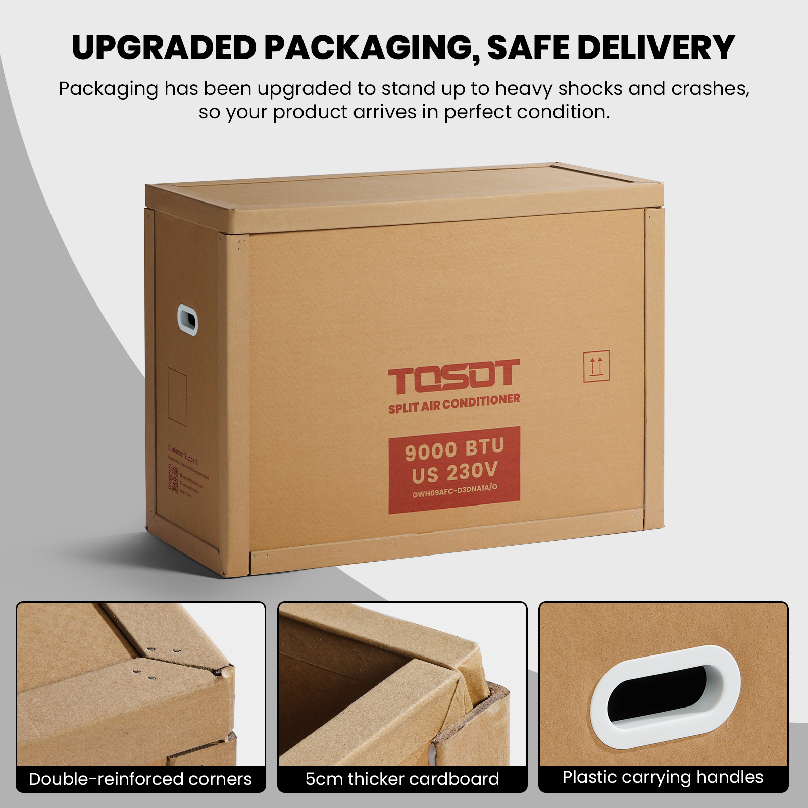 TOSOT - Wholesale HVAC Supplies - 9,000 BTU Mini-Split Heat Pump Air Conditioner-120V10