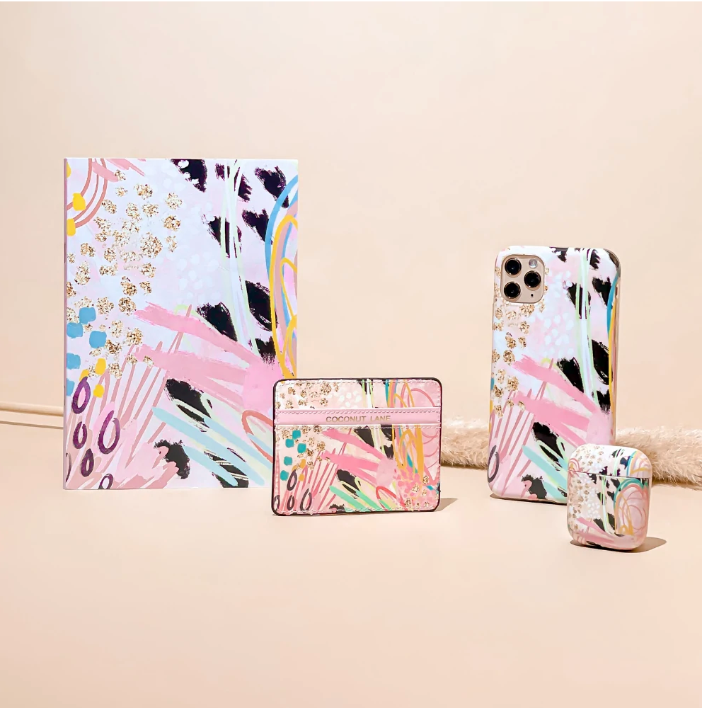 Coconut Lane - Vendita all'ingrosso Portacarte - Donna - Astract Vibes Porta carte1