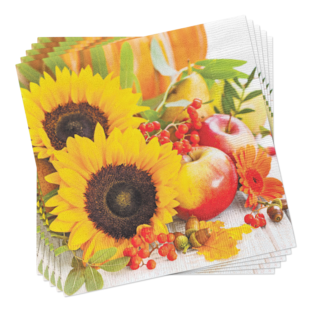 European Excellency - Wholesale Disposable Napkin - Autumn Composition Lunch Paper Napkins1