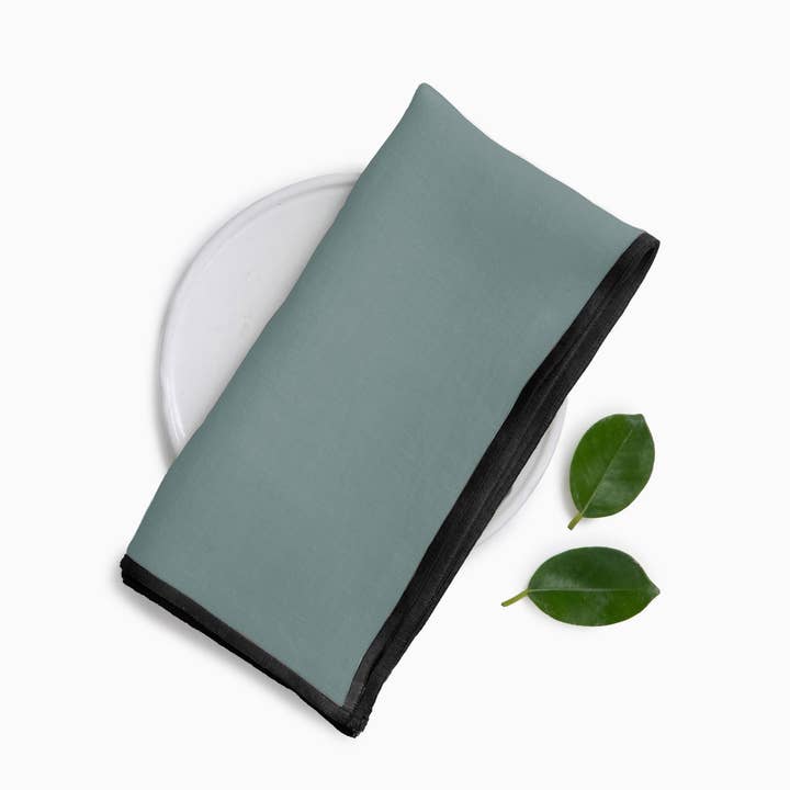 Pure Linen Napkin with Black Needle and other Purchase Wholesale black linen napkins. Free Returns & Net 60 Terms on Faire trending on Faire.