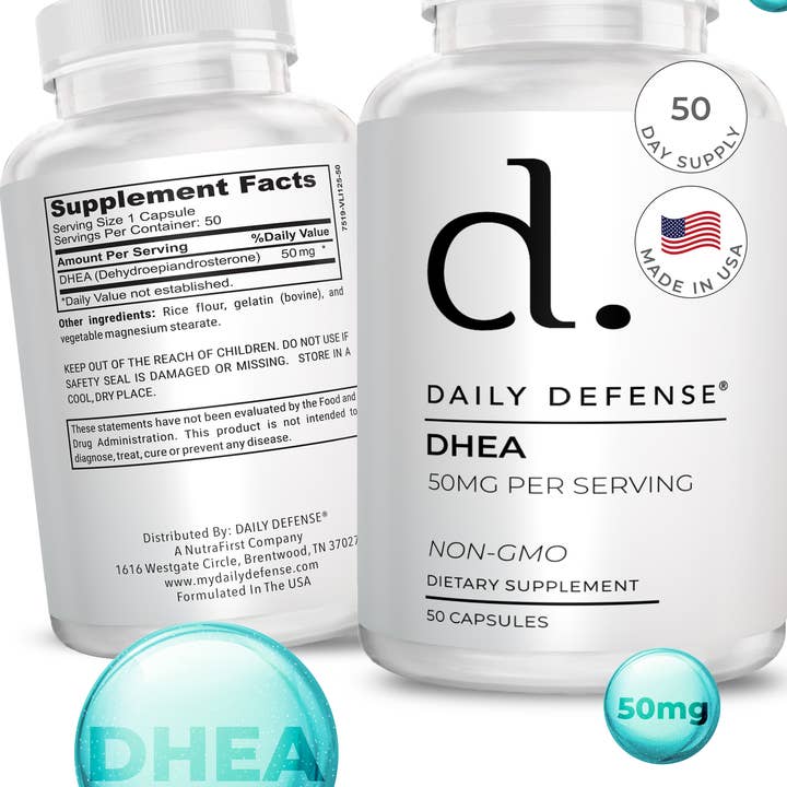 DAILY DEFENSE - Wholesale Oral Supplement/Vitamin - DHEA 50MG4