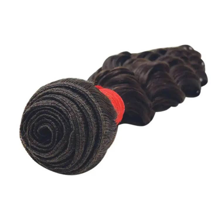 Natural KIWI Season Red Deep Wave Hair Extensions – 100% Human Hair Bundles | KIWI® 10–26 Inch for wholesale on Faire3