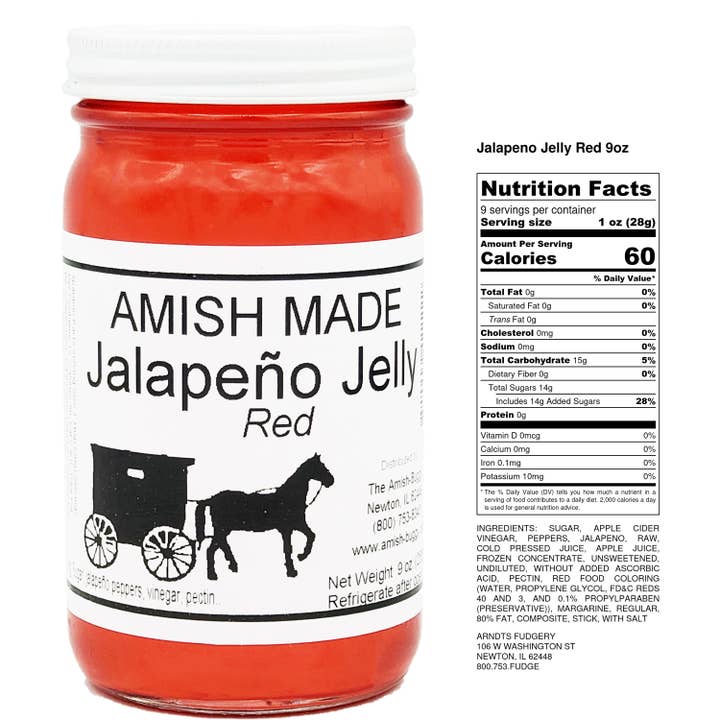 Arndt's Fudgery LLC - Wholesale Jam/Jelly - Amish made Jam and Jellies - 8 oz.33