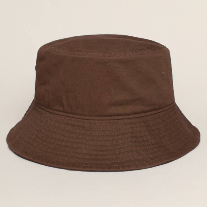 Fashion City - Wholesale Bucket hat – Unisex - Solid Color Cotton Bucket Fisherman Hats4