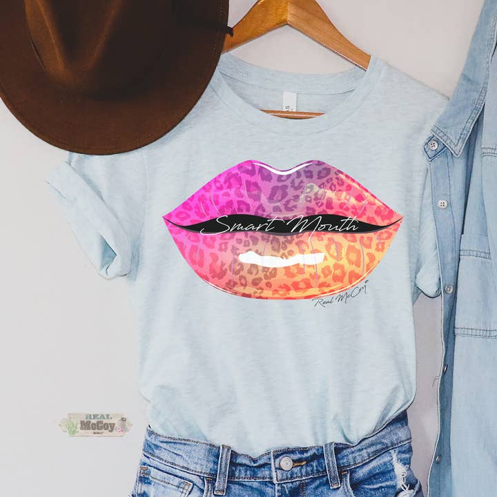Smart Mouth Tee for wholesale by Real McCoy Mercantile, LLC