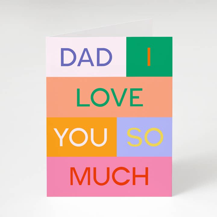 Bon Femmes - Wholesale Love Card - Dad, I Love You Card0