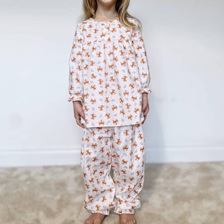 Fox In A Box - Wholesale Sleepwear set – Kids - Cute Fox children's pyjama set0