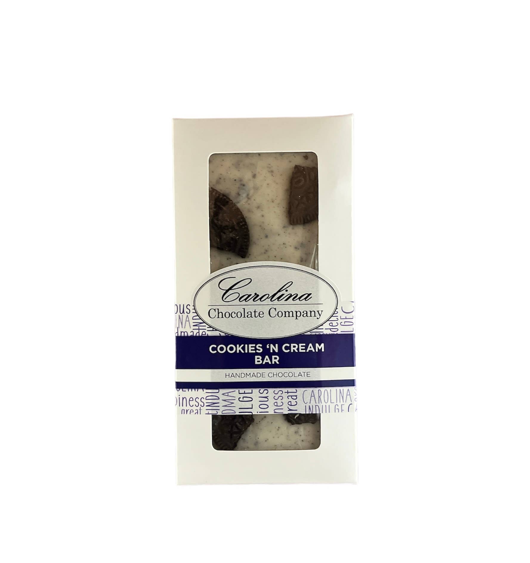 Carolina Chocolate Company - Wholesale Chocolate Bar - Cookies and Cream