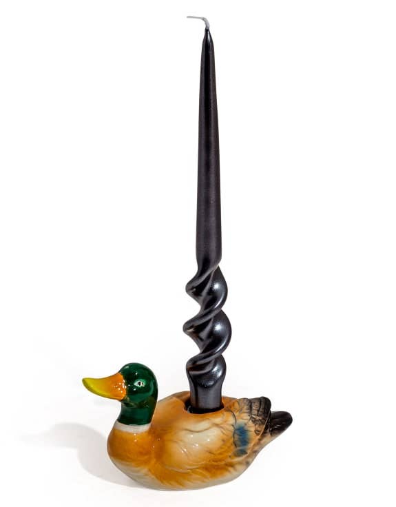 McGowan & Rutherford Ltd - Wholesale Candle Holder - Mallard Duck Ceramic Candle Holder