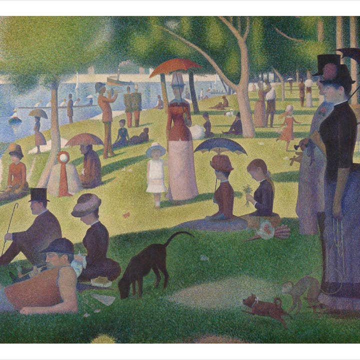Pomegranate – wholesale Stationery/notecard set – Georges Seurat: A Sunday on La Grande Jatte Notecard