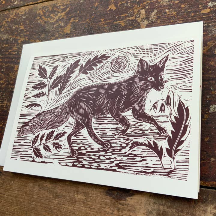 Vivienne Keable - Wholesale Everyday Greeting Card - Fox Art Card - Greeting Card - Birthday Card - Nature Card -1