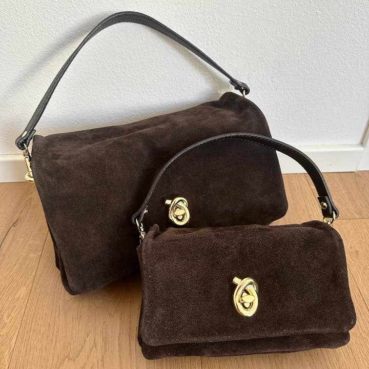 Zhade - Wholesale Shoulder Bag - Women's - BLAKE suede2