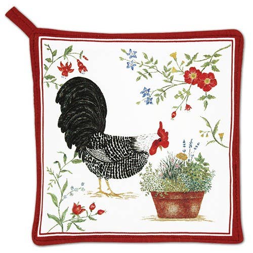 Potholder 21-425 Rooster for wholesale by Alice's Cottage
