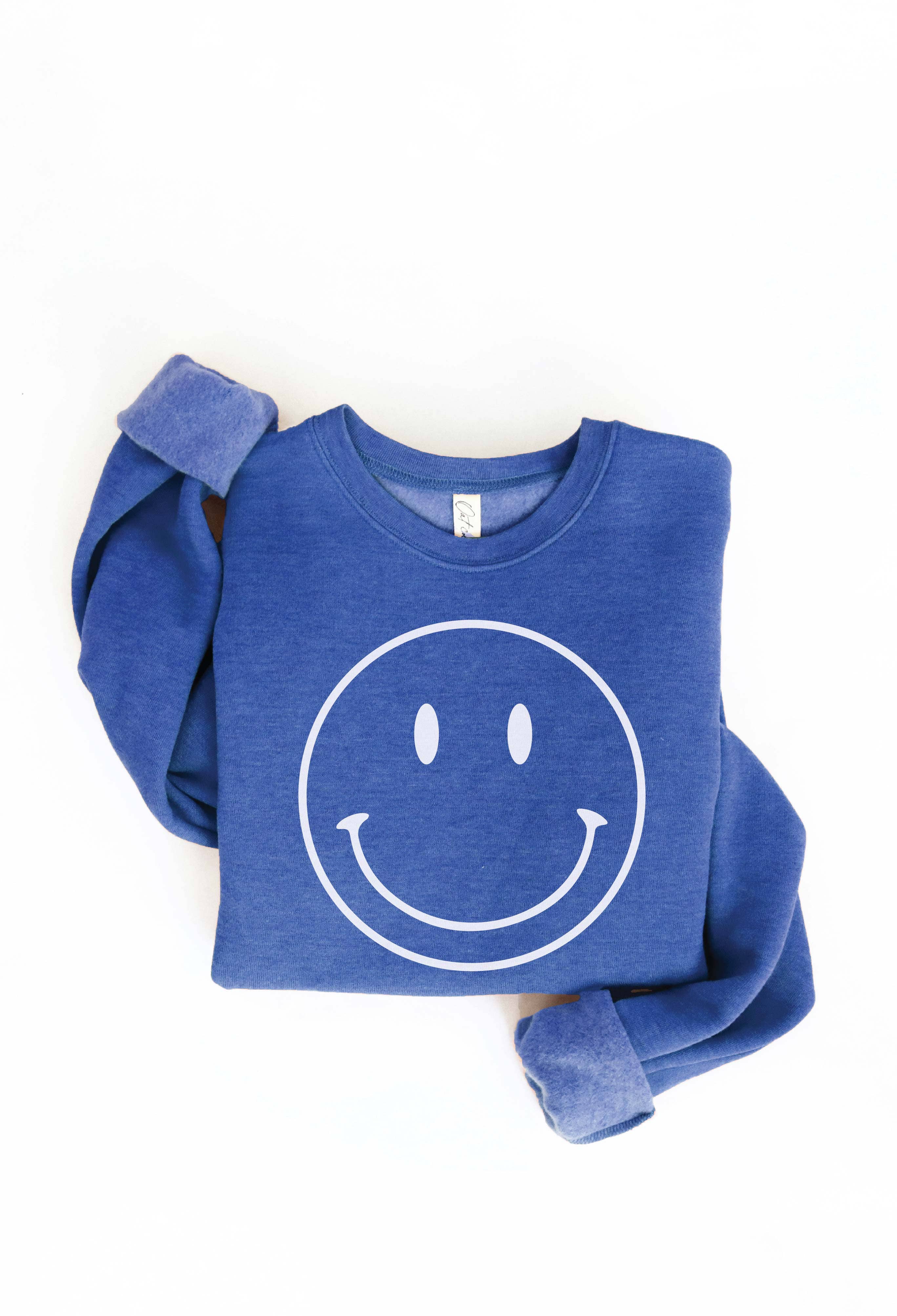 OAT COLLECTIVE - Vente Sweat-shirt à imprimés – femme - Sweat-shirt graphique SMILEY FACE7