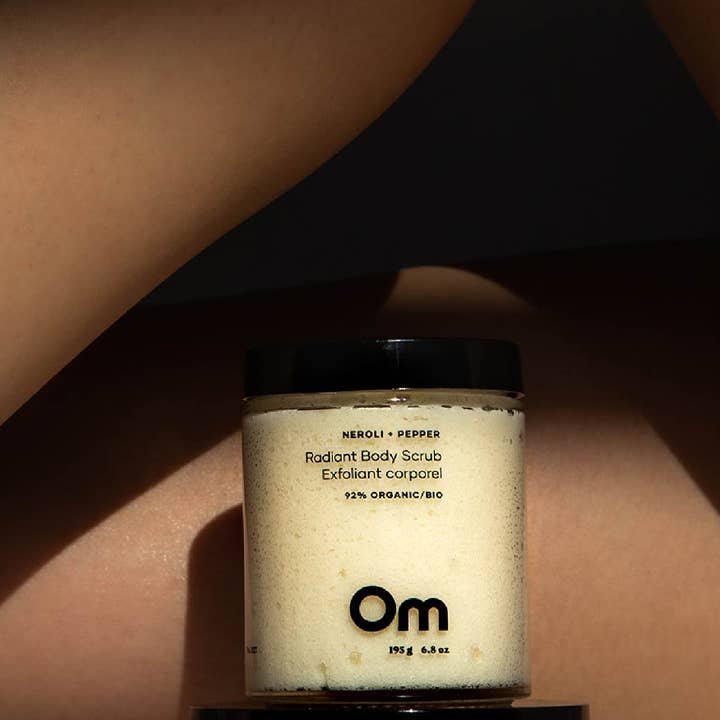 Om Organics Skincare - Wholesale Body Scrub/Exfoliant - Neroli + Pepper Radiant Body Scrub3