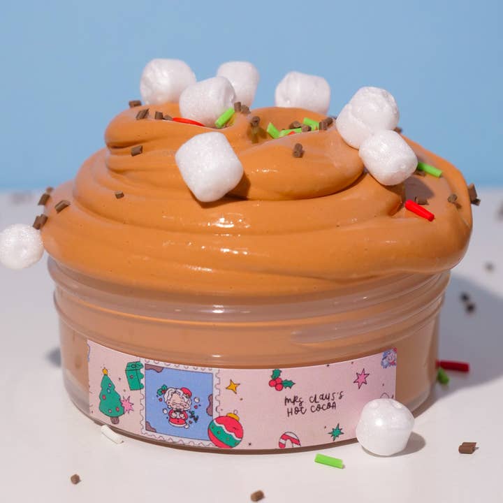 Sonria Slime LLC - Wholesale Putty/Slime - Kids - Mrs. Claus's Hot Cocoa Slime / Christmas Slime1