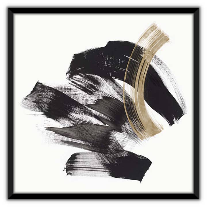 Neutre - Golden Brushstroke II pour la vente par Capistrano