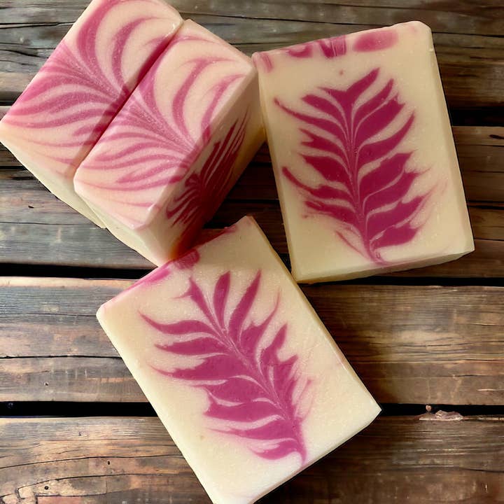 Fireweed (Dark Cherry, Orange, Tonka & Cinnamon) for wholesale by Mountain Goat Soap Company