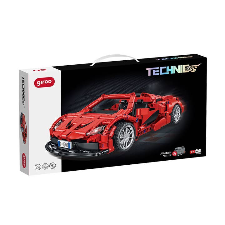 Technic Racing Car Pullback Red 8+ Connections Spins for wholesale by AJ Aguiar
