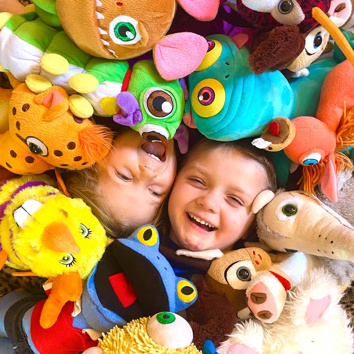 Mutasia - Wholesale Stuffed/Plush Toy - Kids & Baby - Happy Nib Plush (Piranha-Mouse-Spider)