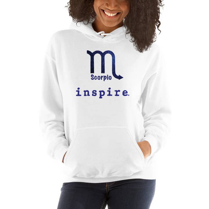Inspire Scorpio Zodiac Unisex-Kapuzenpullover für den Großhandel von inspire