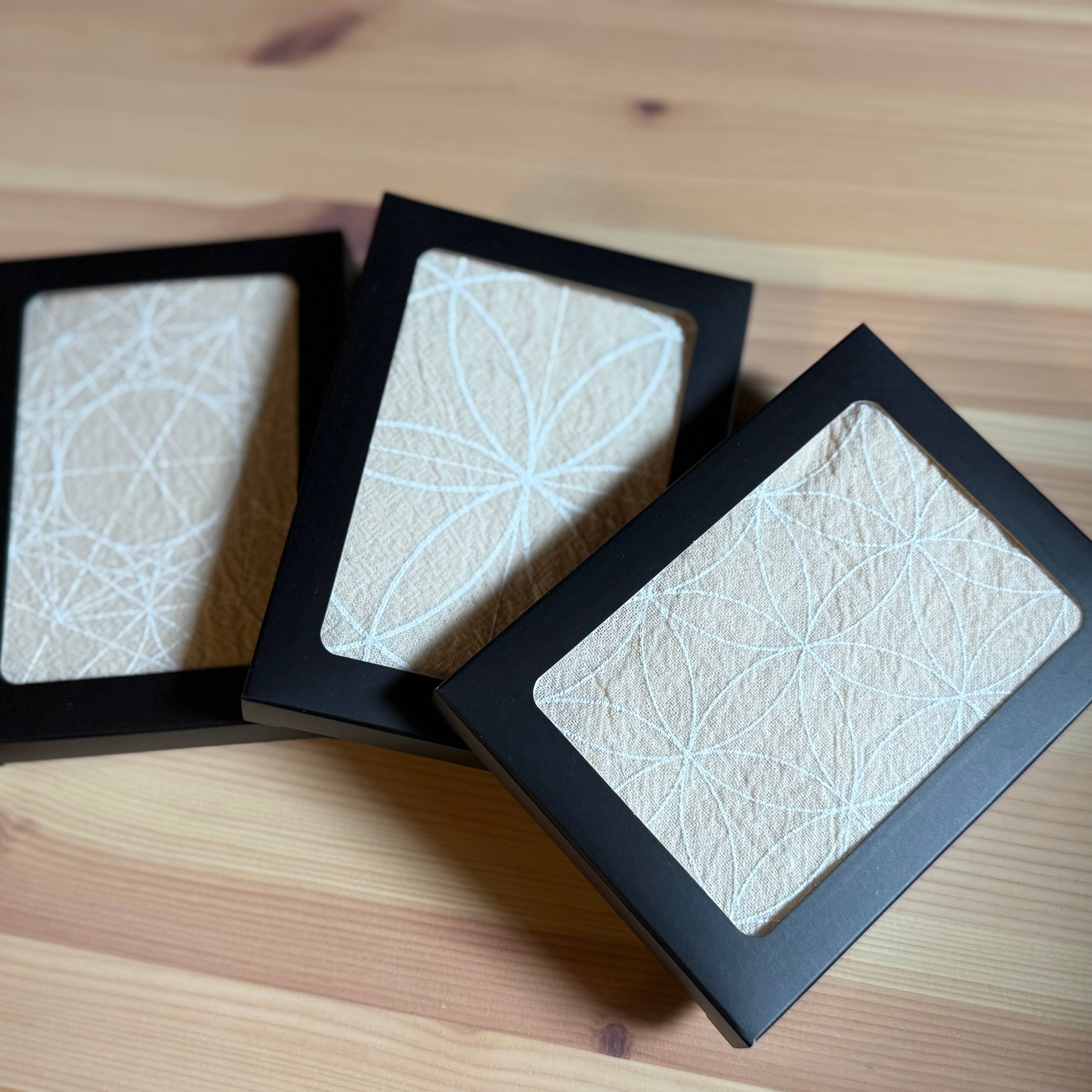 Crystal Grids - Vente Accessoire de méditation - Impression blanche Fleur de Vie, Tissu de Grille de Cristal, Tissu d'Autel10