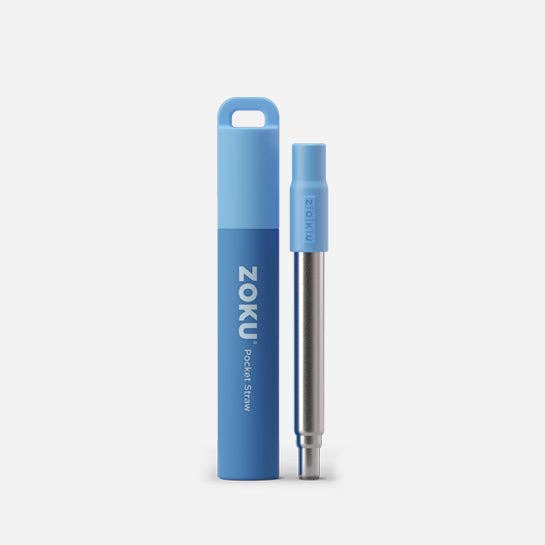 Zoku - Wholesale Drinking Straw - Two Tone Pocket Straw9