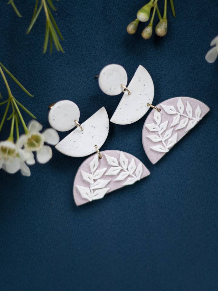 Blushing Belle Earrings for wholesale by AshTreeArt