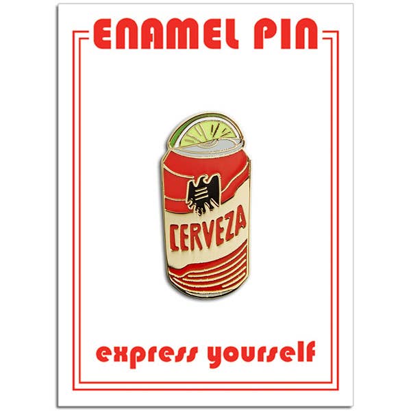 THE FOUND - Wholesale Lapel Pin/Button - Tecate Lime Wedge Pin