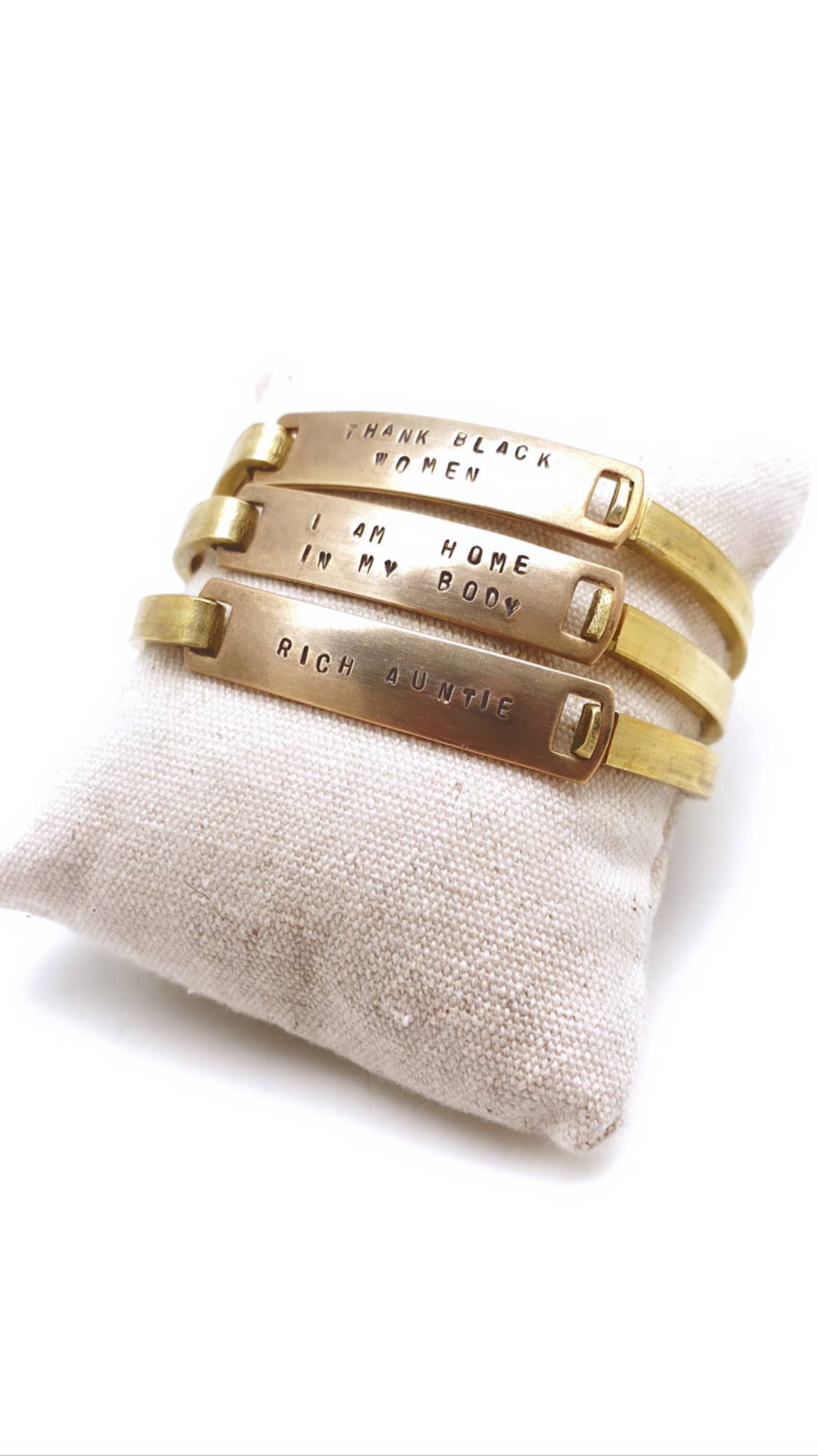 Stone Cooper - Wholesale Cuff Bracelet - Custom Expression Stamped Clip-Cuff Brass Bracelet1