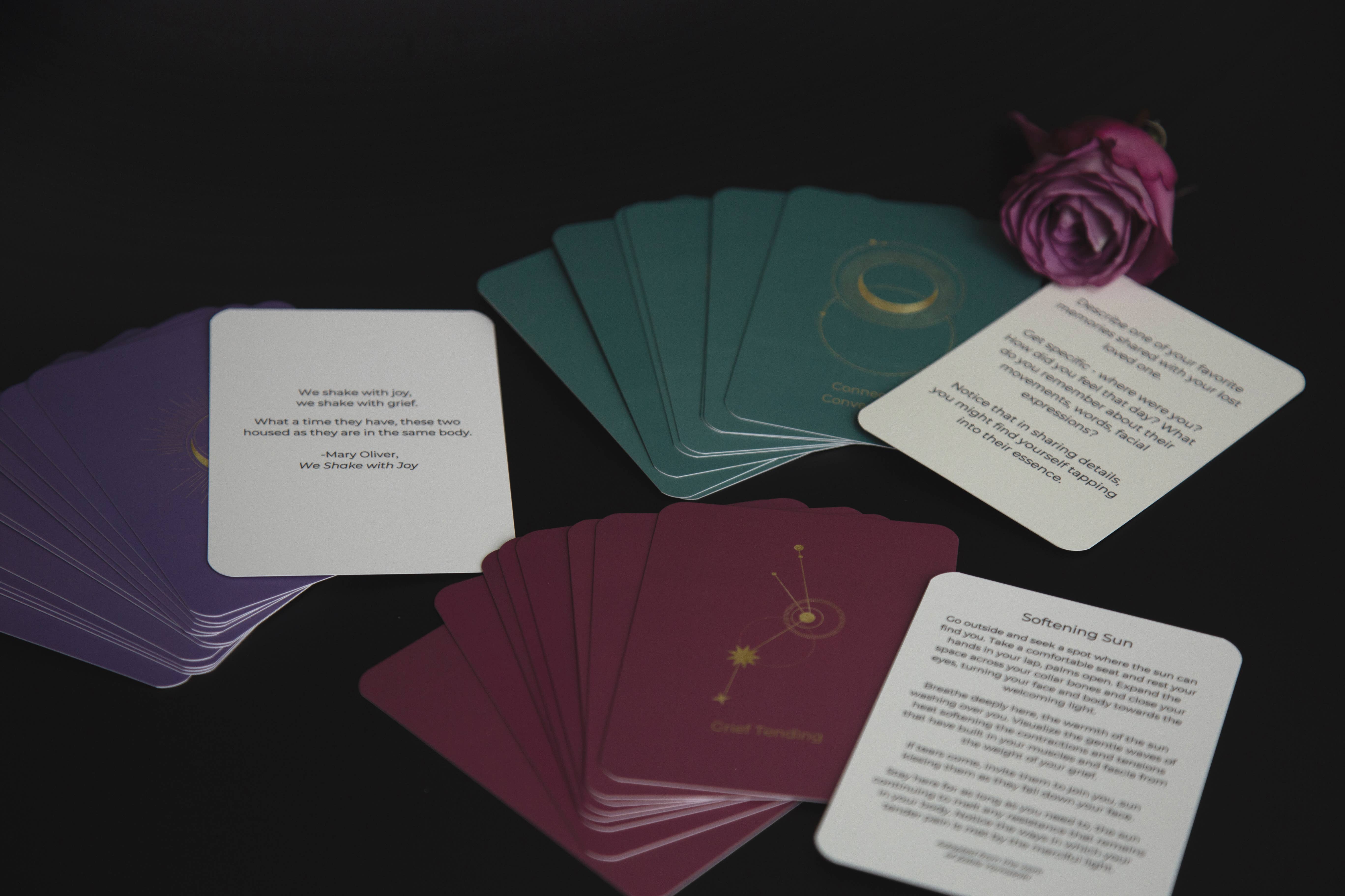 Hack Your Nervous System - Wholesale Tarot Cards - Planet Grief Deck Bereavement Resource5