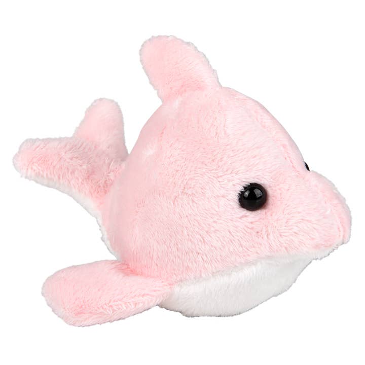 The Toy Network - Wholesale Stuffed/Plush Toy - Kids & Baby - 3.5" MIGHTY MIGHTS PINK DOLPHIN3