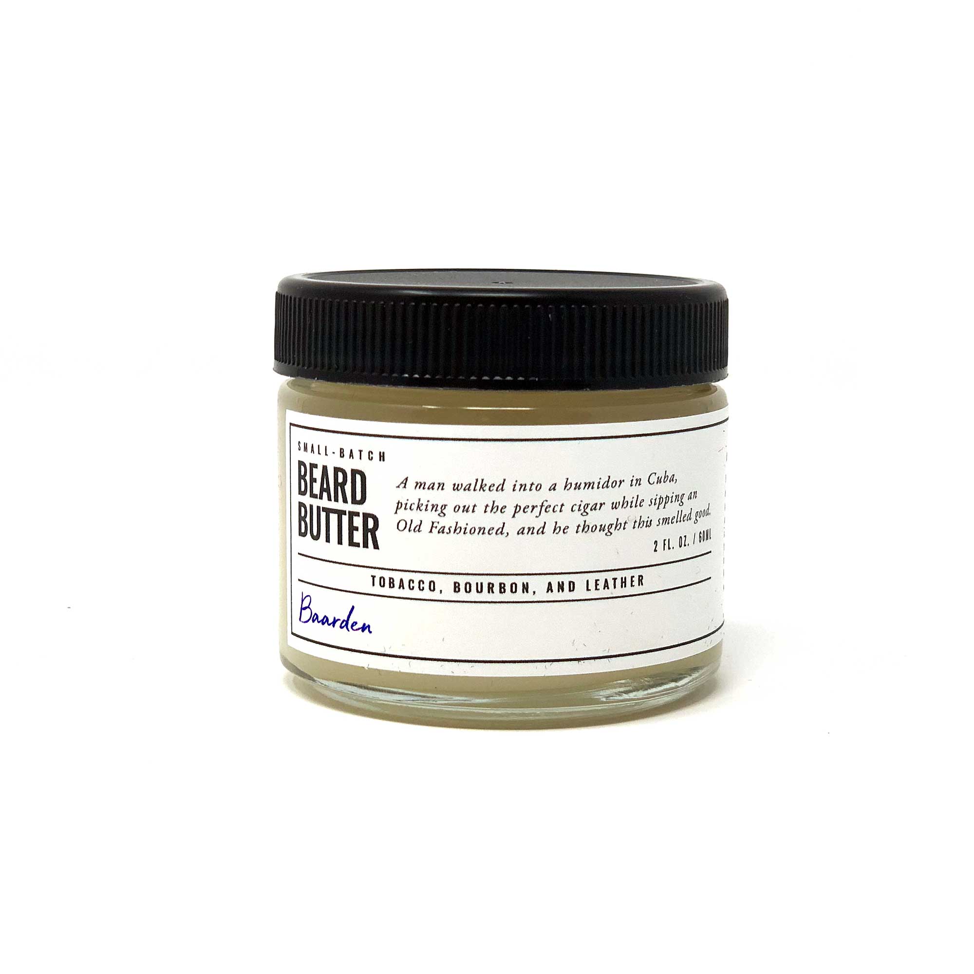Baarden - Wholesale Beard Styling Product - Beard Butter - Tobacco, Bourbon and Leather