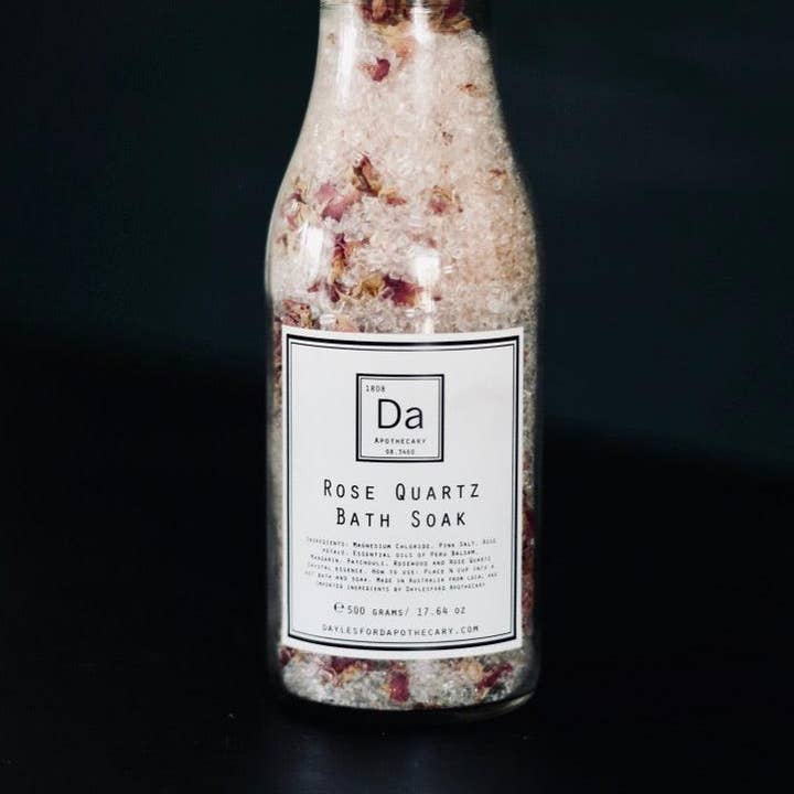 Daylesford Apothecary - Wholesale Bath soak/milk - Rose Quartz Bath Soak