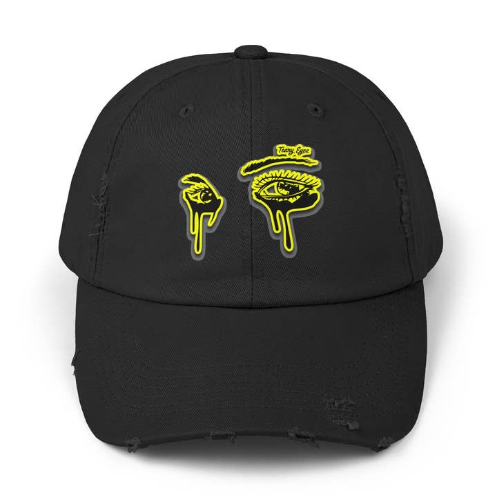 Unisex Distressed Cap for wholesale by Teary Eyez