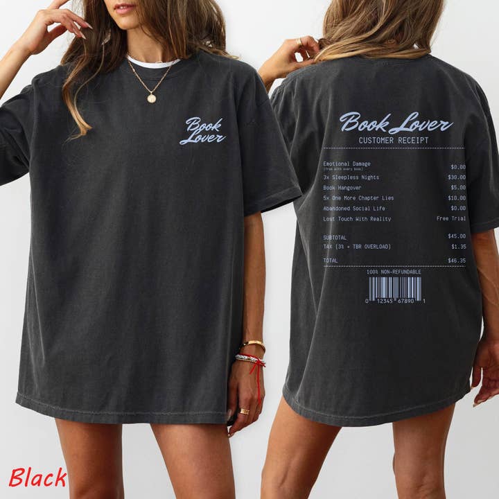 Boktröja, Läsa är min favoritsport T-shirt, Läsartröja för wholesale av NVC Ecommerce LLC