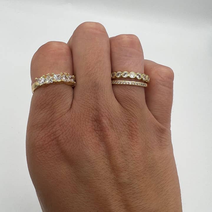 Elissa Ring for wholesale by Boujee Beads Co.