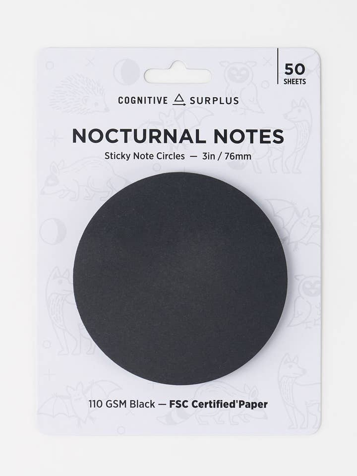 Nocturnal Notes: Circle (Case of 6) for wholesale by Cognitive Surplus