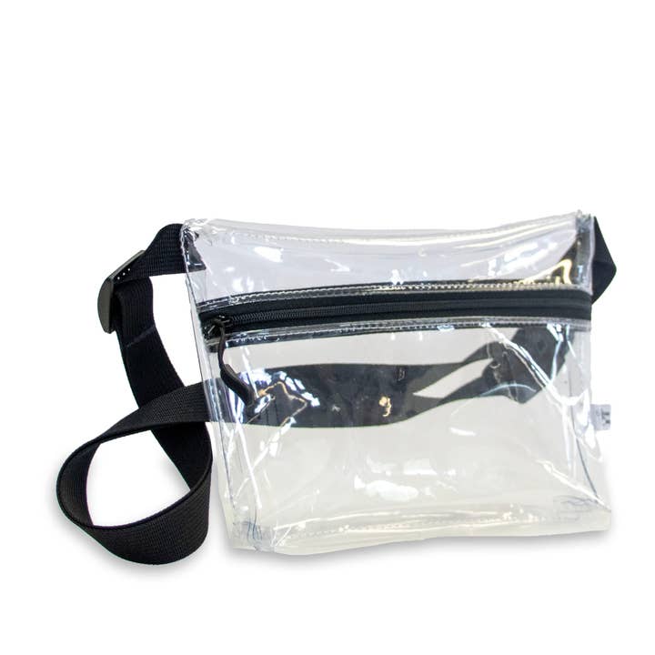 Anne Cate - Wholesale Belt Bag - Women's - Clear Game Day Belt Bag Fanny Pack - Stadium Approved1