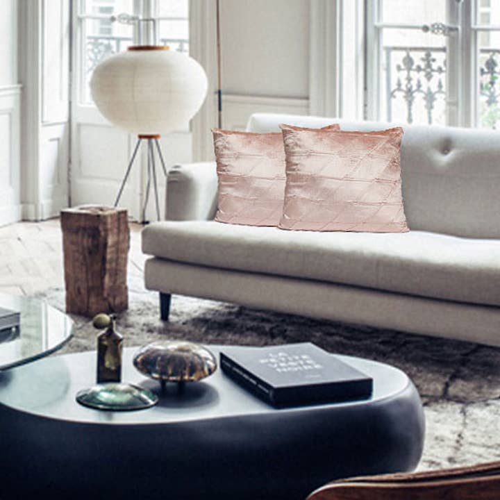 House Of Harkaari - Vente Coussin décoratif - Coussin carré incliné en écailles de poisson2