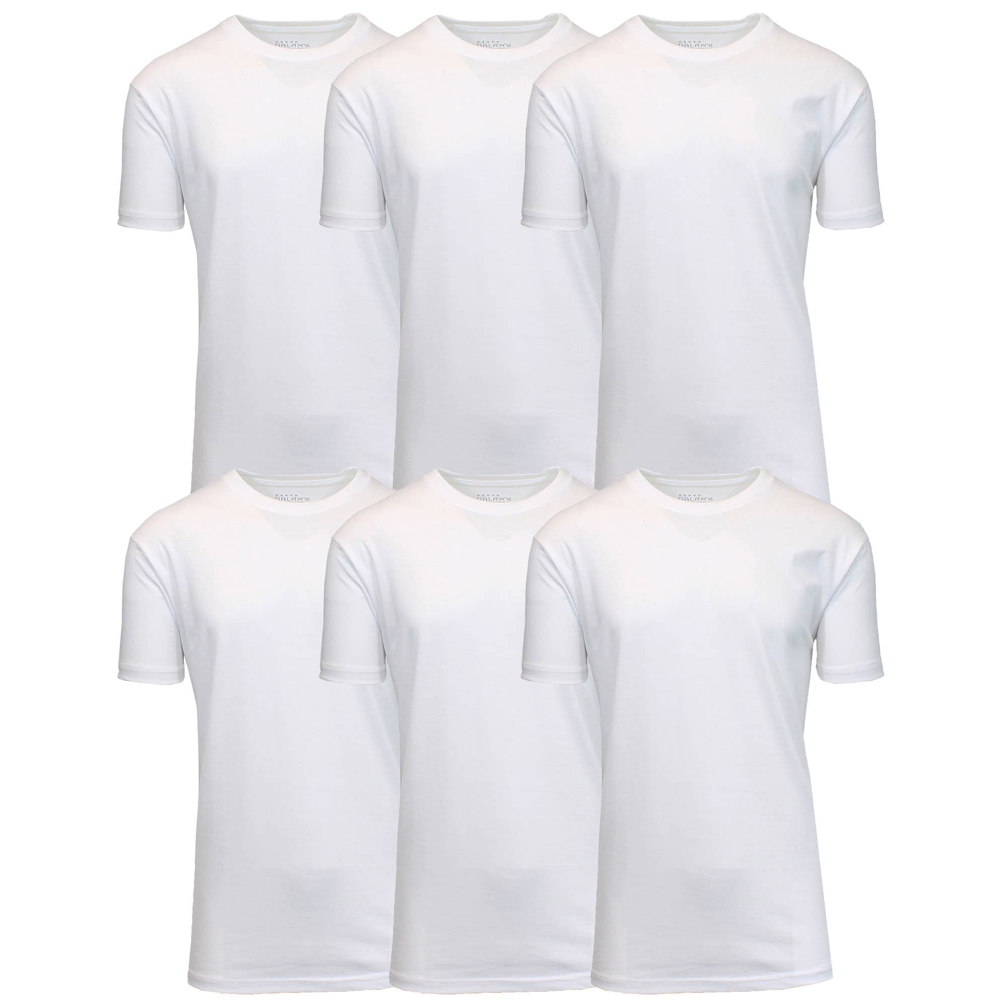 Vit Vita T-shirts i bomull med rund hals och korta ärmar för wholesale på Faire3