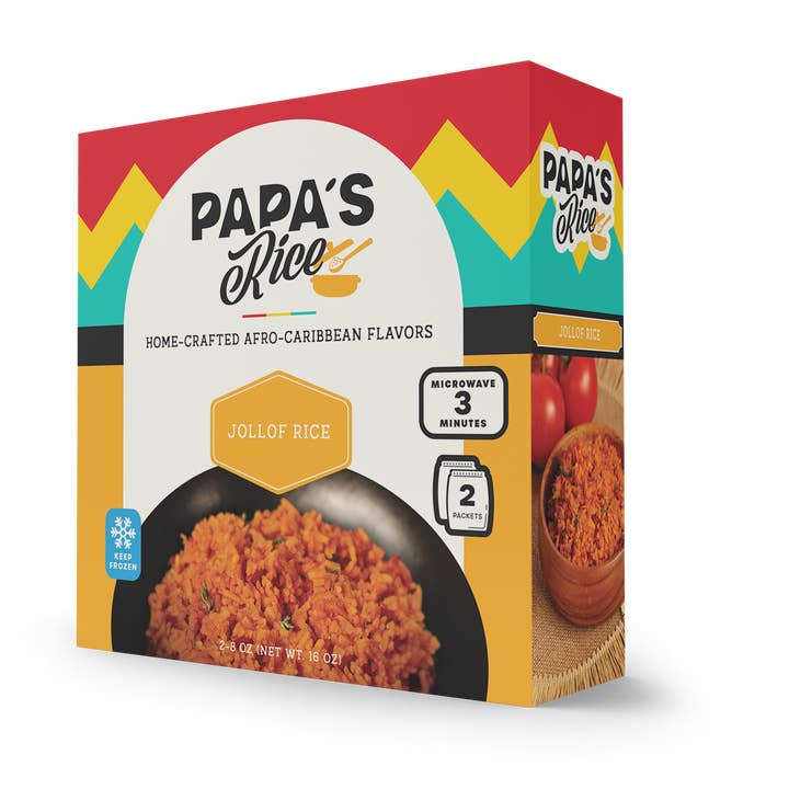 Jollof Rice for wholesale by PAPA's Rice