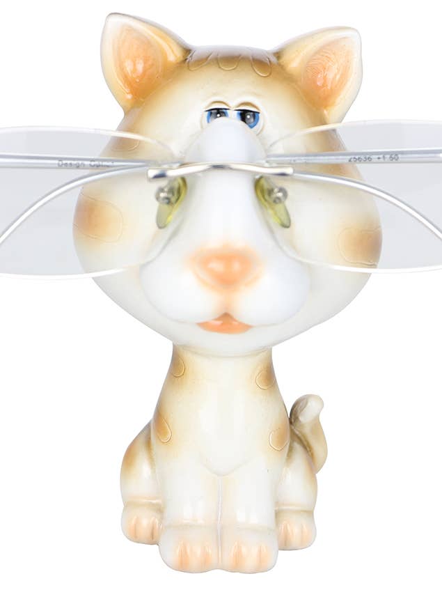 4.5" Eyeglass Holder Cat for wholesale by Three Star IM/EX Inc.