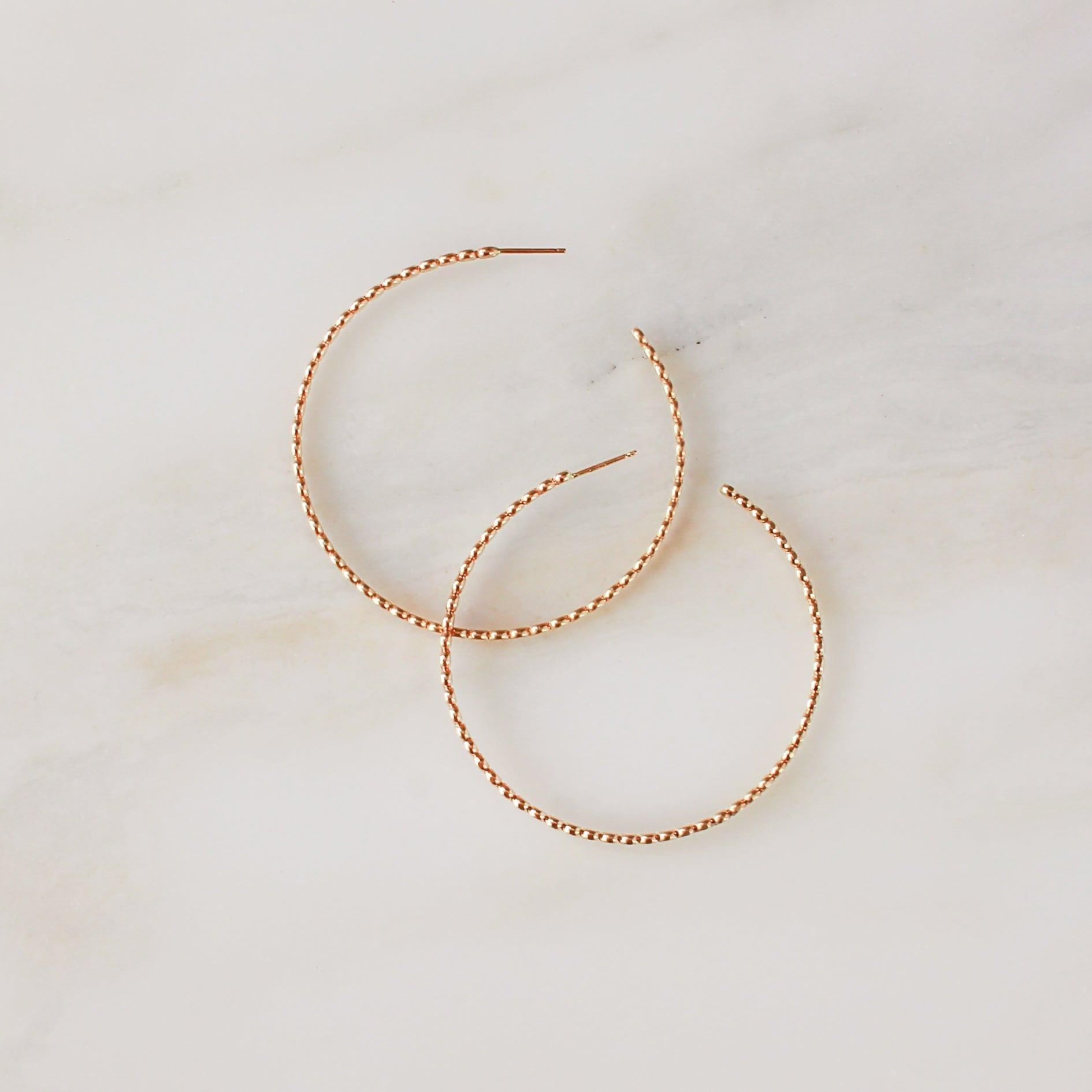 NOLIA Jewelry - Wholesale Hoop Earrings - Large Cora Hoop Earrings2