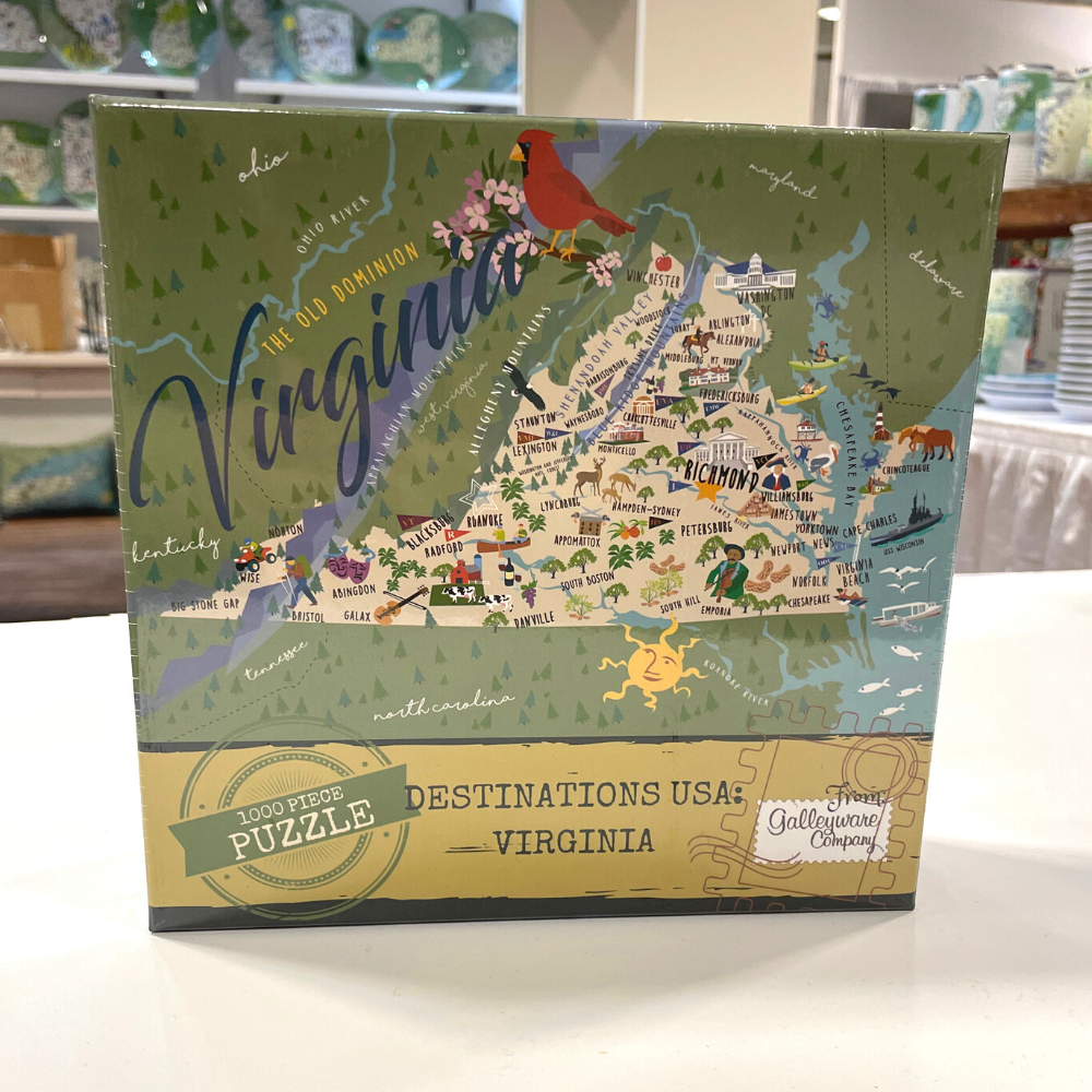Galleyware - Wholesale Puzzle - Adult - Virginia 1000 Piece Jigsaw Puzzle1