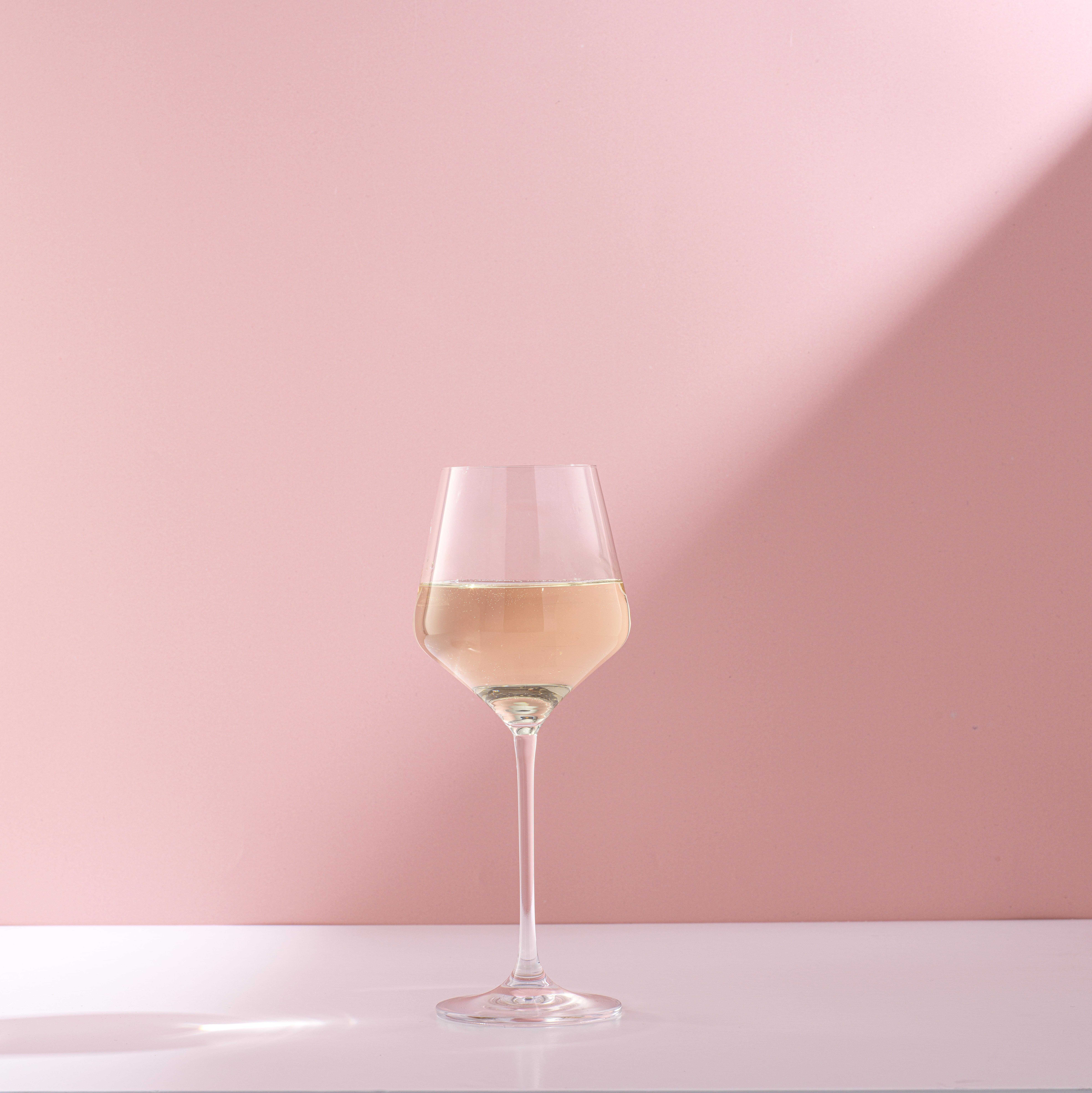 JoyJolt - Wholesale Wine Glass - Layla White Wine Glasses, 13.5 Oz Set of 45