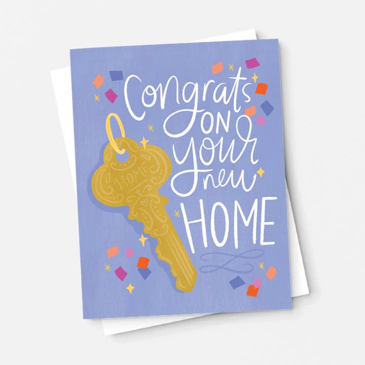Pen & Paint - Wholesale Housewarming Card - Congrats on your New Home, Housewarming Card