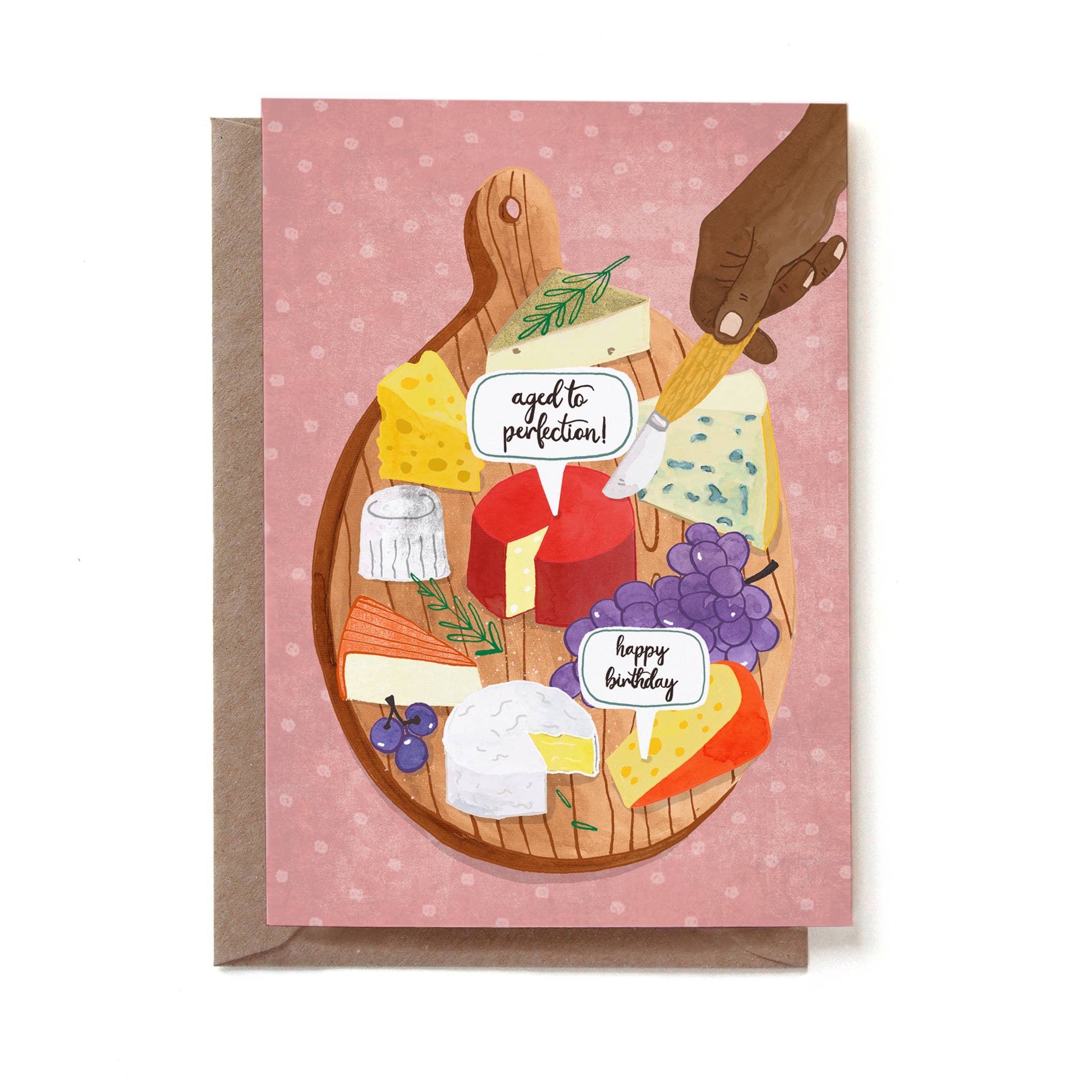 Reddish Design - Wholesale Birthday Card - Birthday cheese 0